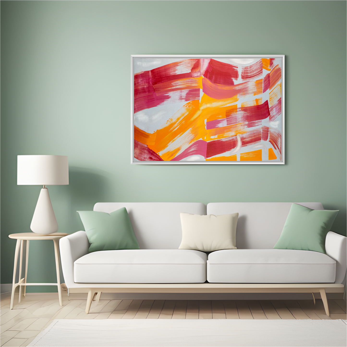 A moment suspended in time (canvas print)